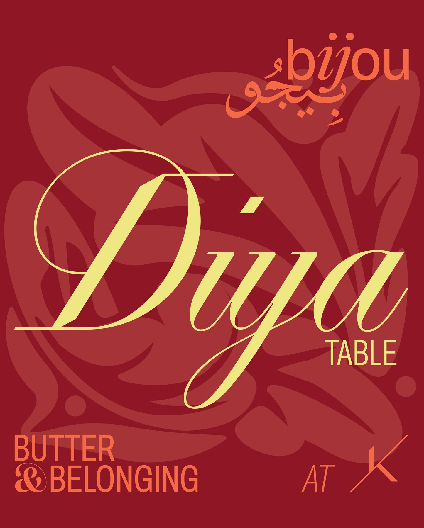 Diya Table at Kulture House
